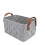 Folding felt storage basket Children's toy woven storage basket 2