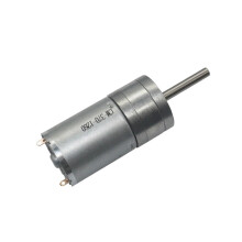 25GA370 DC Reduction Motor 12V 1360 RPM Low Speed Large Torque Long Shaft 25mm JGA25-3700 Forward Reverse