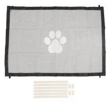 Dog Gate Indoor Punch Free Mesh Pet Guard Fence