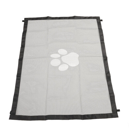 Dog Gate Indoor Punch Free Mesh Pet Guard Fence 1