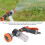 8-Pattern Garden Hose Nozzle, 150ml, Zinc Alloy & Plastic 7