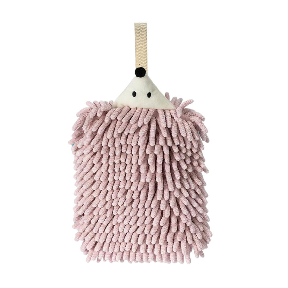 (Pink) Thick Childrens Hand Towel With Buckle Hanging Rope Hanging More-image-OPC-PJNPY2C-NEW