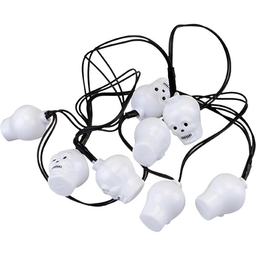 Halloween LED String Lights - Skulls