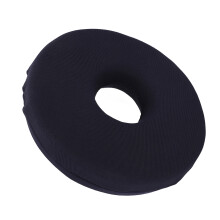 Cojín en forma de dona 25cm/9.8in Esponja negra