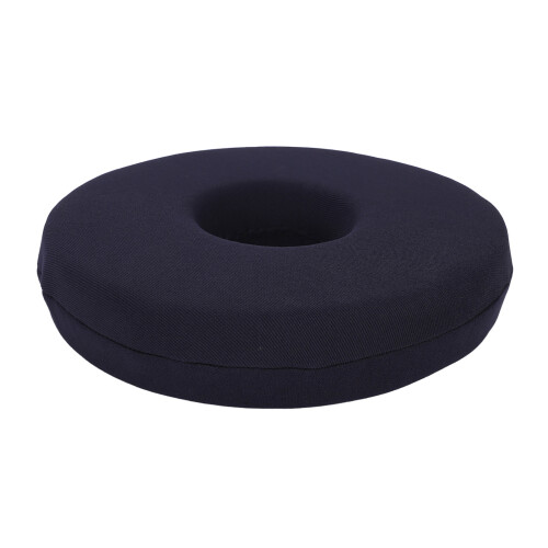 Cojín en forma de dona 25cm/9.8in Esponja negra 1