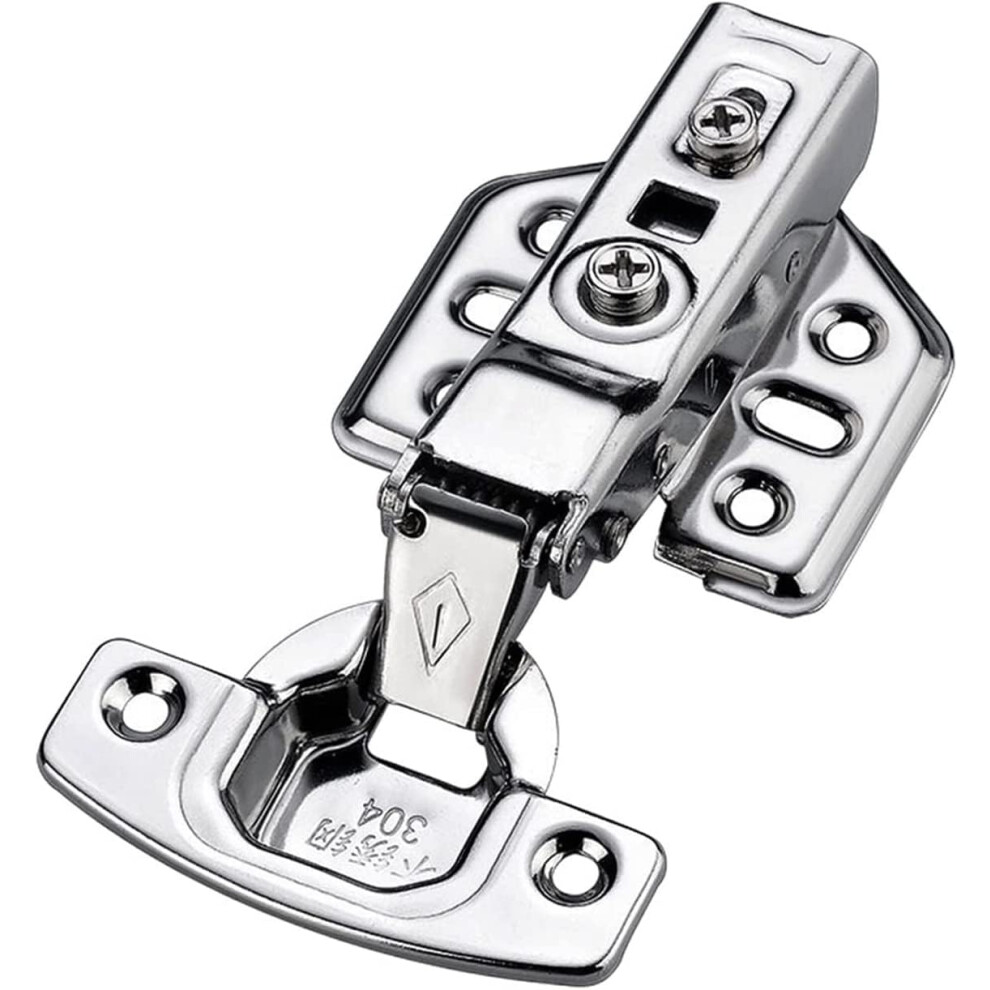 Door Hinges Soft Close Add On Ball Bearing Hydraulic Hinge 1 Pcs 304 Stainless Steel Quiet Closing Kitchen Cupboard 6947110183213