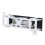 Panel de parcheo CAT6 de 8 puertos para rack, ABS, 22-26AWG 14