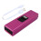 (purple) USB Charging Metal Lighter With Windproof Pulse Arc LED MINIATURE 2