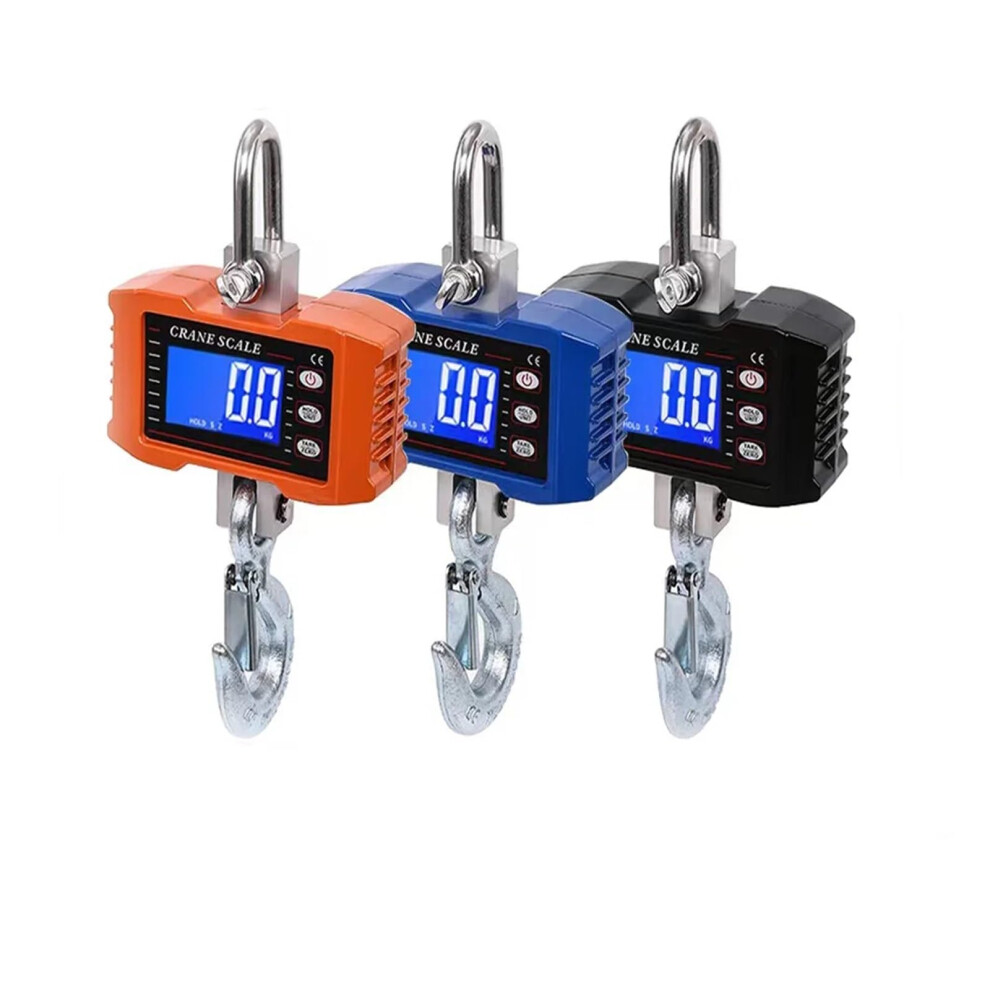 Industrial Crane Scales 500kg Wireless Digital Hanging Hook Scale Remote Control for Garage Farm Hunting 1t Capacity-image-OPC-PJNQ6BK-NEW