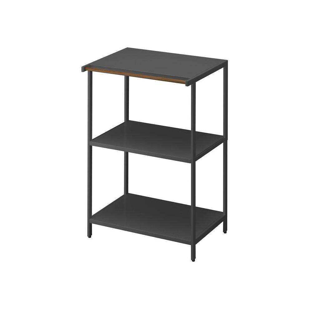 Yamazaki Home Küchenmöbel - Yamazaki 3598 - Regal 3 Ebenen - Stahl - Schwarz