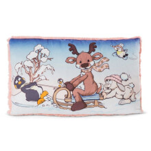 Coussin - NICI - 48333 - Winter Friends - 43 x 25 cm - Vert - Peluche