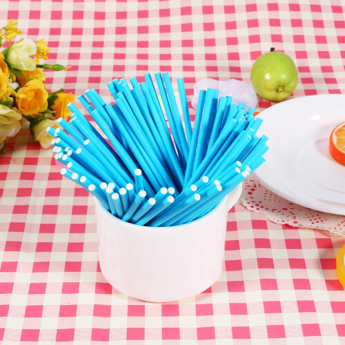 100 Pcs/Set Colorful Lollipop Sticks Cake Pop 1