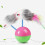 Cat Mouse Teaser Toy with Feather Bobblehead 10