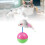 Cat Mouse Teaser Toy with Feather Bobblehead 12