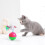 Cat Mouse Teaser Toy with Feather Bobblehead 11