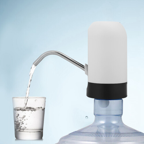 Portable LED Light Bottled Water Pump USB 1