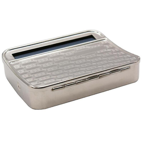 70mm Automatic Rolling Machine Tin Box Metal Roller Cigarette Tobacco Roll Up 2