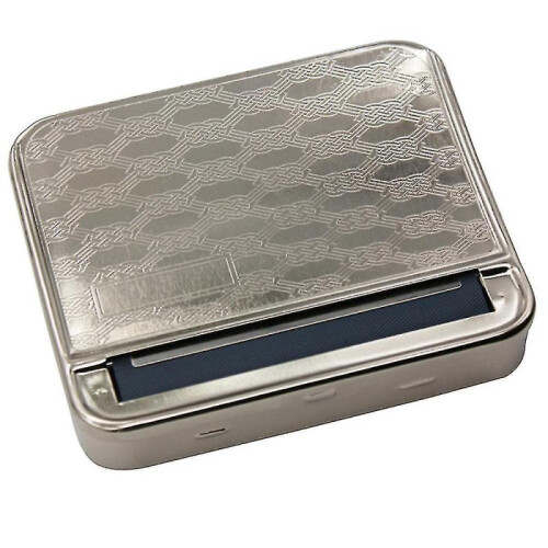 70mm Automatic Rolling Machine Tin Box Metal Roller Cigarette Tobacco Roll Up 1