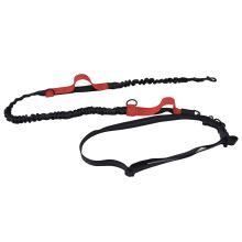 Reflective Adjustable Dog Leash 1.4m-2.0m Nylon Red, Portable Retractable Rope
