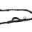 Reflective Nylon Retractable Dog Leash, Adjustable, 1.4m-2.0m Black 3