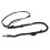 Reflective Nylon Retractable Dog Leash, Adjustable, 1.4m-2.0m Black 1