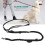 Reflective Nylon Retractable Dog Leash, Adjustable, 1.4m-2.0m Black 4
