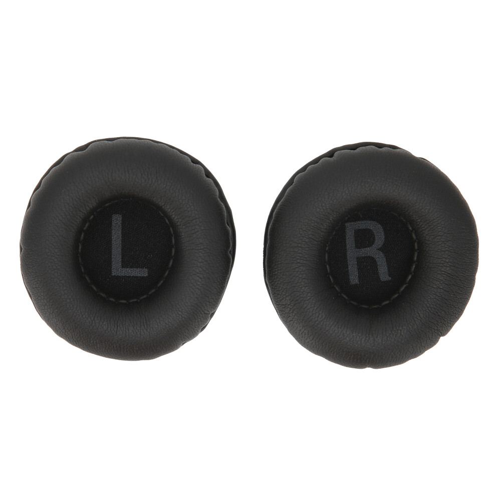 50Mm Headphone Cushion Universal Headset Ear Pad Black 9387669765886