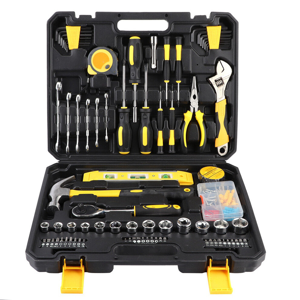 108Pcs Household Tool Set Wrench Screwdriver 9387669766456