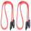 10pcs Sata Cable 7Pin Male to Female SSD Data 5