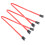 10pcs Sata Cable 7Pin Male to Female SSD Data 6