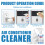 60ml Spray detergente schiumogeno per condizionatori 14x3.5cm Trasparente 10