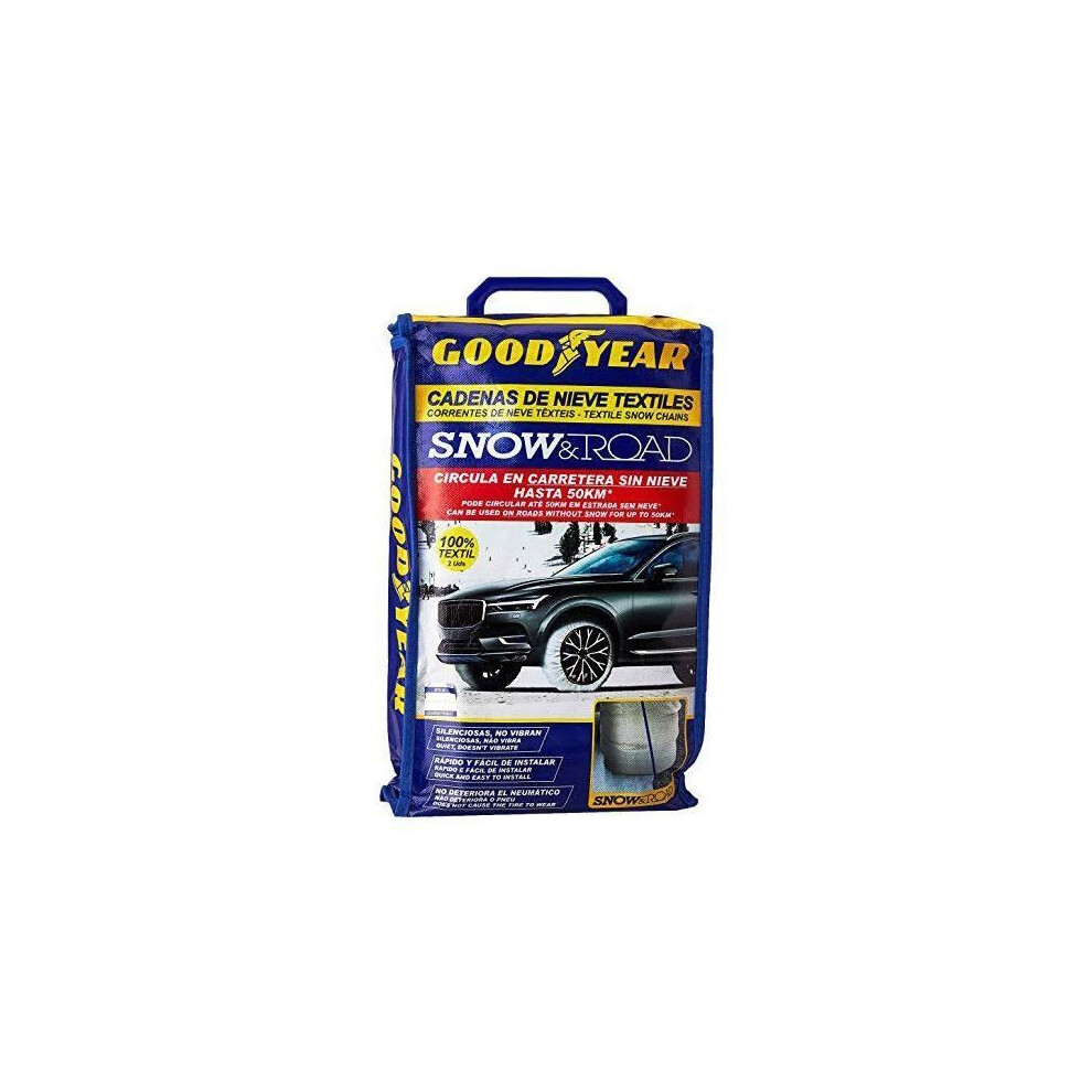 Snow Chains - Goodyear - Snow & Road (Xl) - Automatic - Tuv Black 8430046134667