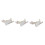 SP 18 piedino pressore, 3 pezzi, 3,5 x 1,5 x 3,1 cm, Argento 5