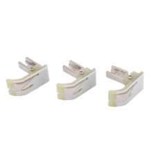 SP 18 Nähfuß, 3 Stück, 3,5x1,5x3,1 cm Farbe Silber