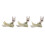 SP 18 piedino pressore, 3 pezzi, 3,5 x 1,5 x 3,1 cm, Argento 14