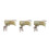 SP 18 piedino pressore, 3 pezzi, 3,5 x 1,5 x 3,1 cm, Argento 7