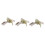SP 18 piedino pressore, 3 pezzi, 3,5 x 1,5 x 3,1 cm, Argento 3