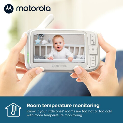 Motorola Monitor video per bambini - MOTOROLA - VM75 - 5 - Schermo - Infrarossi - Bianco 2