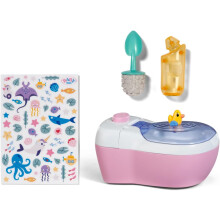 Spieltoilette - BABY BORN - Geräusche und Lichter - Zubehör und Aufkleber enthalten - Ab 3 Jahren