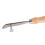 Creaser para bordes de cuero, mango de madera, metal 10