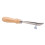 Creaser para bordes de cuero, mango de madera, metal 15