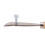 Creaser para bordes de cuero, mango de madera, metal 9