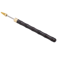 Penna colorante per bordi in pelle, versatile, per tessuti e tela, con rullo liscio