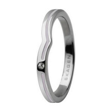 Damen Ring-Uhr - Skagen - JRSV018SS - Größe 10 - Elegantes Design - Ideal als Geschenk