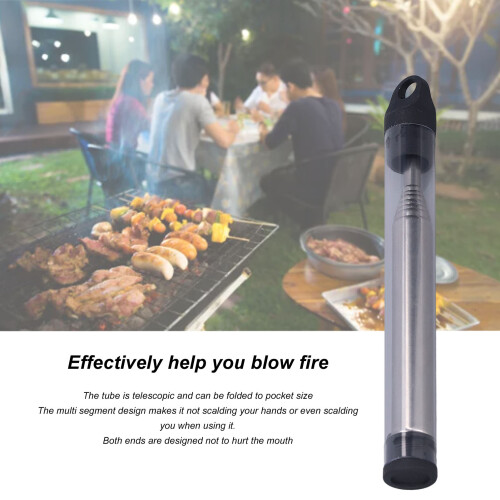 Tubo soffiante per fuoco nero Capacità 1,0oz, 27g Dimensione 2