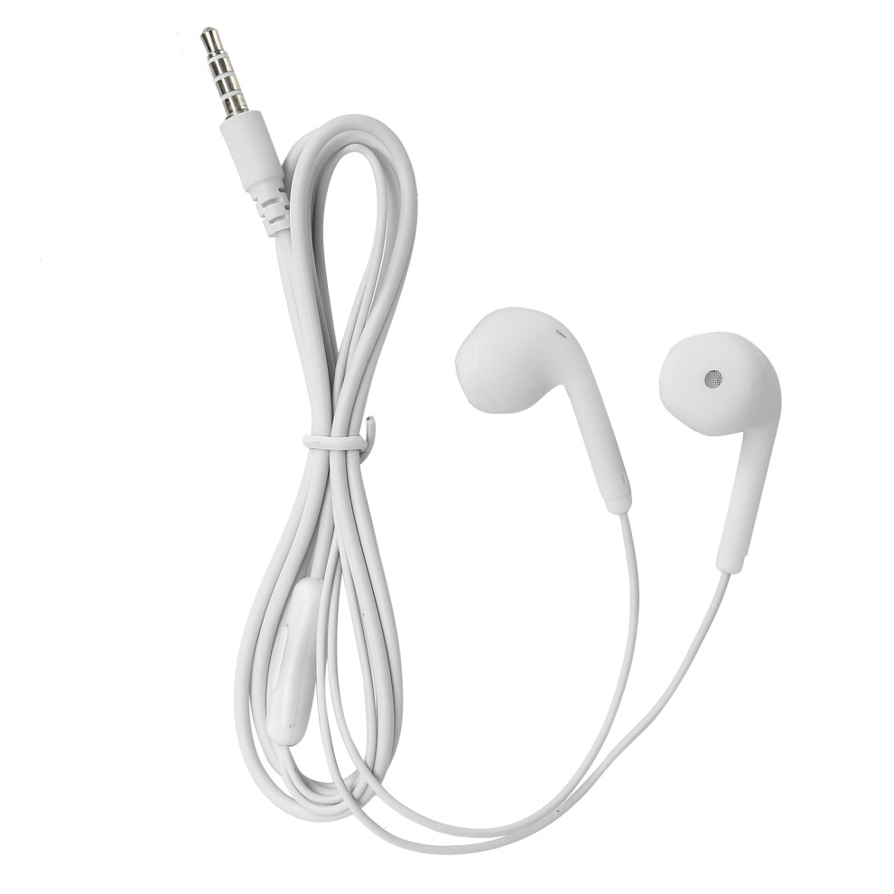 U19 Wired Earphone Universal 3.5Mm Hifi Music White 9387669767576