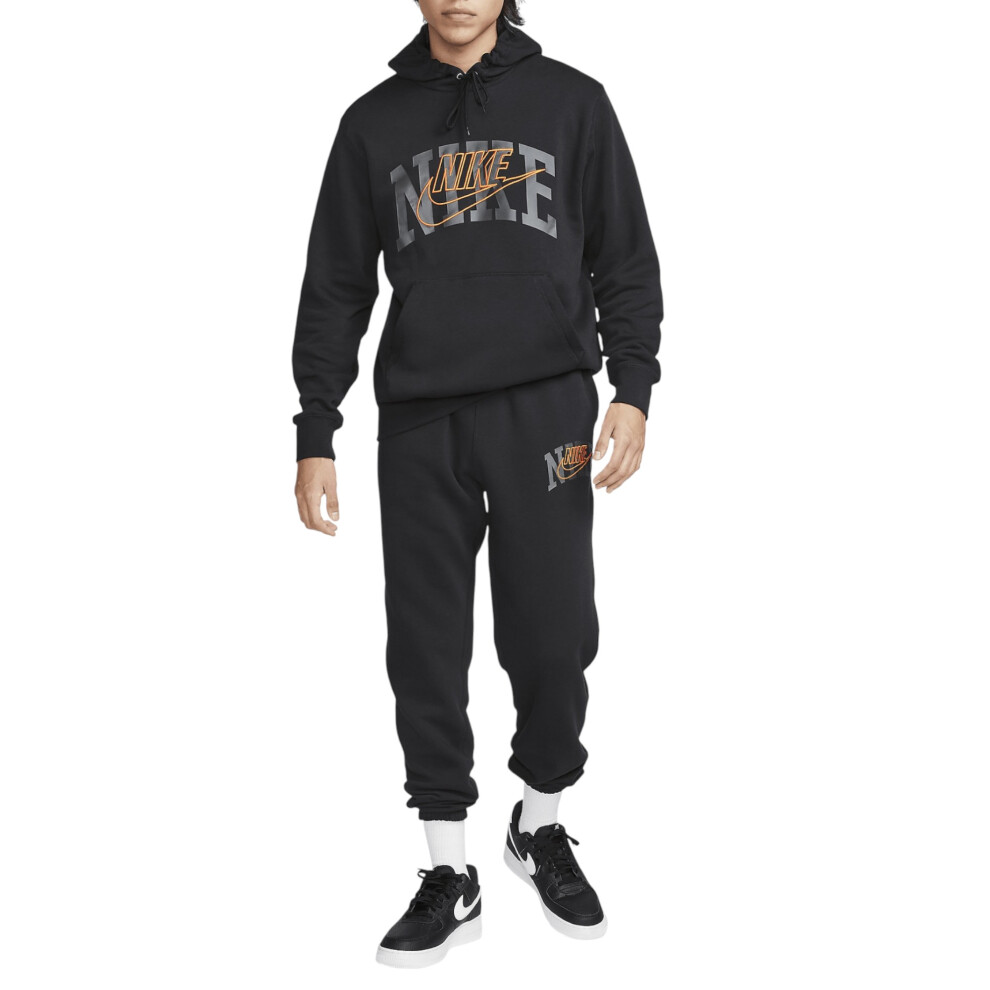 Nike (S) Mens Tracksuit Club Fleece Pullover Hoodie Cuffed Jogger Sportswear