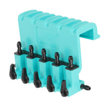 5-Wege Aquarium-Luftprüf-Flow-Control-Schalter Ventil Wasserdichte Fischbecken-Zubehör für Aquarien