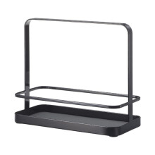 Support pour ingrédients d'assaisonnement - YAMAZAKI - Tower 2255 - Métal peint - 21 x 10 x 18 cm - Noir