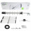 EVOLVEO Flexi 2, passive DVB-T2 Außenantenne, LTE-Filter, 4G, 5G 4